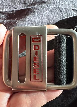 Ремень diesel текстиль металл оригинал 6