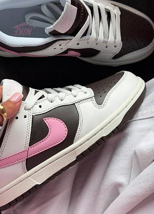 Dunk low pink/brown 2