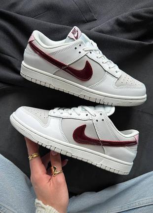 Nike dunk low sail burgundy crush