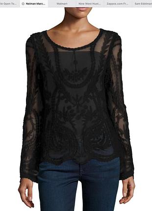 Ажурна блузка neiman marcus
