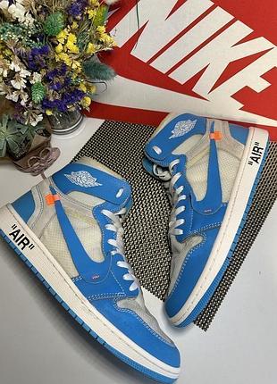 Кроссовки nike air jordan off white 4
