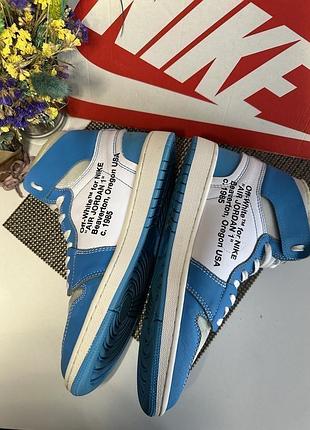 Кроссовки nike air jordan off white 5