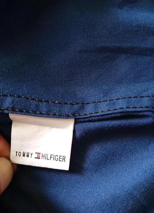 Мужская рубашка tommy hilfiger flex poplin, xl 9