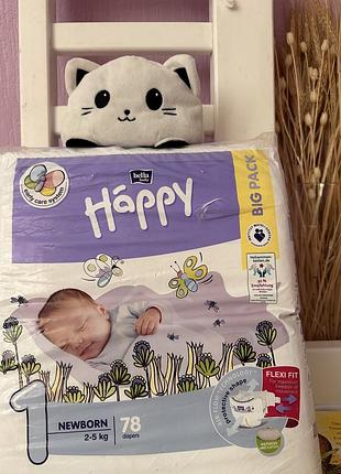 Підгузки bella baby happy newborn розмір 1 (2-5 кг)