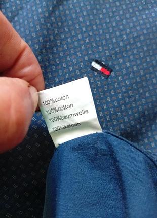 Мужская рубашка tommy hilfiger flex poplin, xl 10