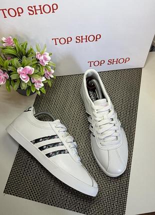 Оригинальные кроссовки adidas кожаные
