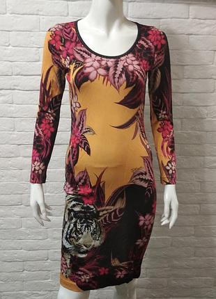 Винтажное платье just cavalli