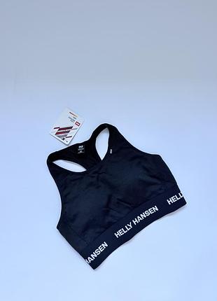 Термотоп / спортивний топ helly hansen w lifa merino midw bra — новий з бірками! 🏔️🏋️‍♀️