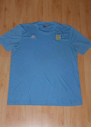 Футбольная футболка kappa vintage jersey fc aston villa/фк астон вилла original xxl(2xl)-3xl puma x castore football