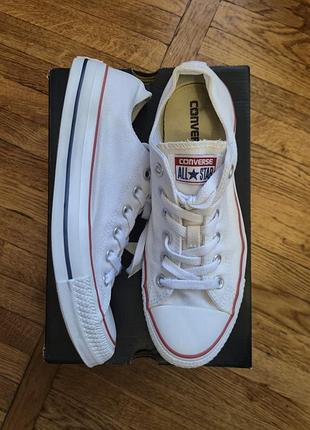 Кеды converse all star белые 41 размер оригинал
