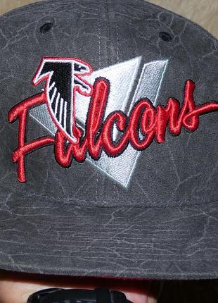 Крута бейсболка (кепка) mitchell&amp;ness команди falcons