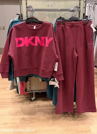 Теплий спортивний костюм на флісі dkny оригінал