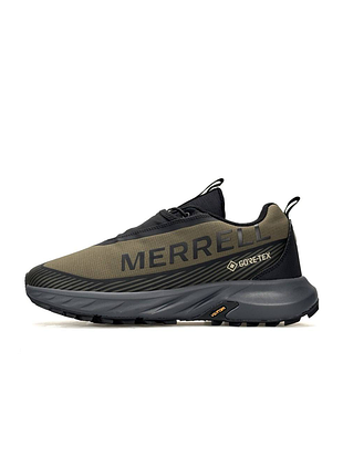 Мужские кроссовки merrell agility peak 5&amp;nbspx gore-tex khaki grey black