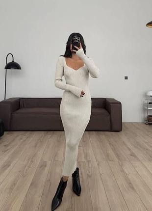 Сукня в рубчик  від  bershka👌