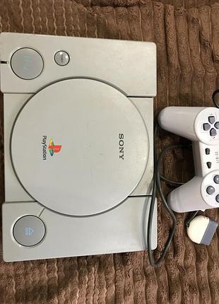 Sony playstation fat + джойстик