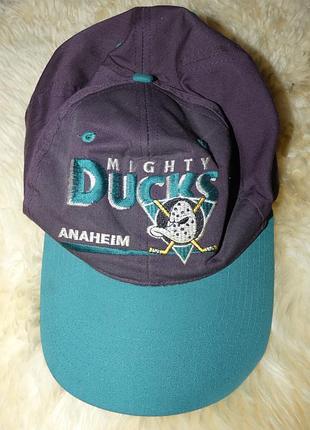 Вінтажна бейсболка mighty ducks naheim 90хnhl