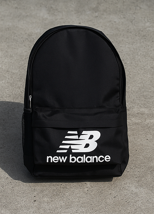 Рюкзак new balance для міста, чорна компактна модель oxford 1000d 40×25×10 см