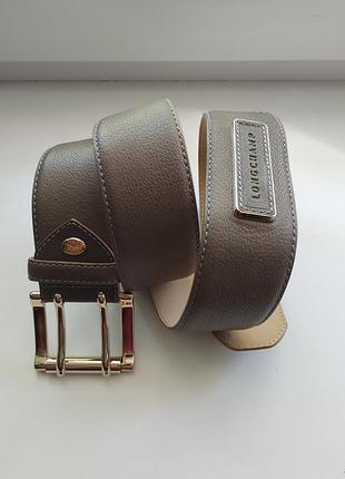 Кожаный ремень longchamp 2