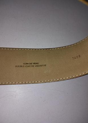 Кожаный ремень longchamp 7