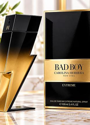 Carolina herrera bad boy extreme парфюм мужской 100 мл