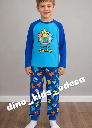 Флисовая пижама пикачу покемон на мальчика от primark