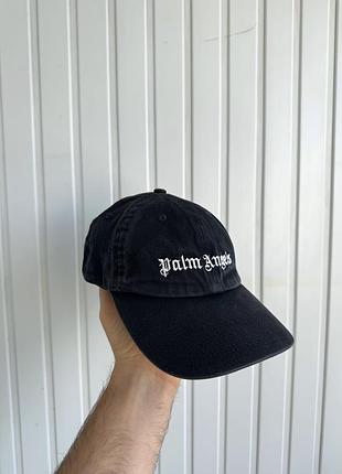 Стильна кепка palm angels (washed cotton) original y2k fear of god represent stussy бейсболка чоловіча
