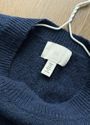 Жіночий джемпер h&m темно-синій 5