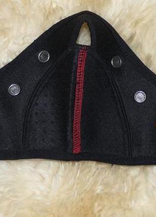 Стильная неопреновая маска на лицо от ветра и холода bullrot wear