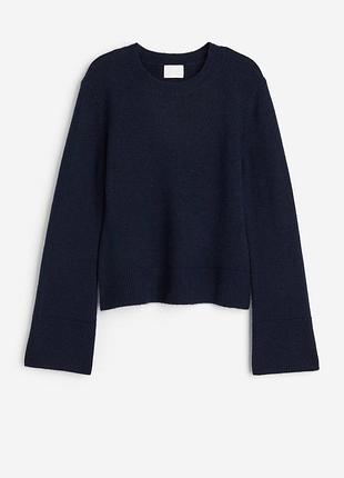 Жіночий джемпер h&m темно-синій