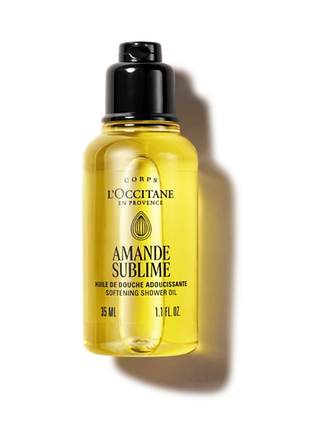 Масло для душа l'occitane en provence amande sublime увлажняющее 35 мл