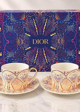 Dior набір посуду чайний набір для кави сервіз