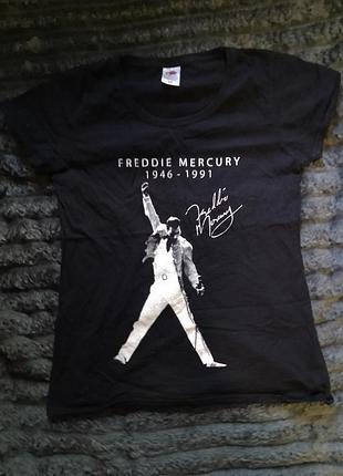 Футболка чоловіча freddie mercury чорна