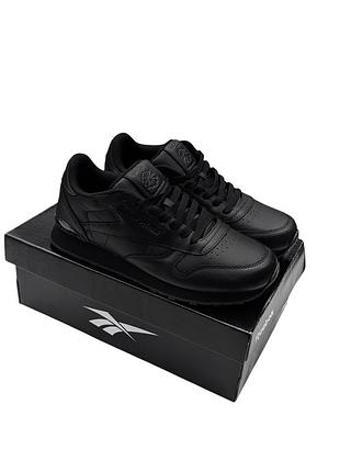 Чоловічі кросівки reebok classic чорні