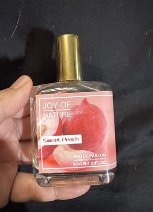 Парфюмерная вода miniso joy of nature eau de parfum sweet peach