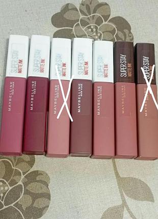 Помади maybelline