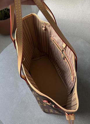 Сумка neverfull mm monogram canvas 8