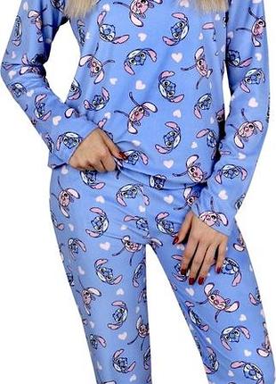 Велюровая пижама стич disney stitch.