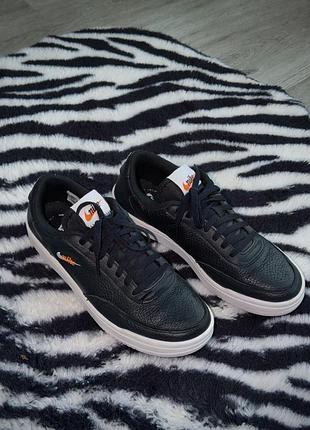Кросівки жіночі nike wmns court vintage prm black, чорні, розмір 38