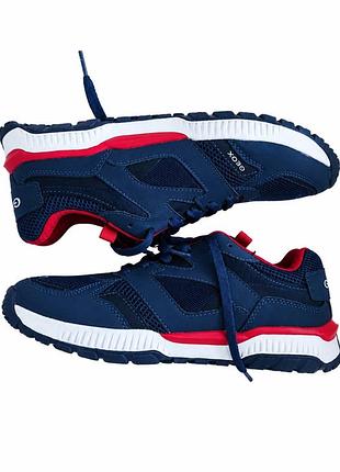 Кросівки geox сині з червоним