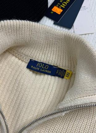 Светр ralph lauren на блискавці (quarter-zip) 5