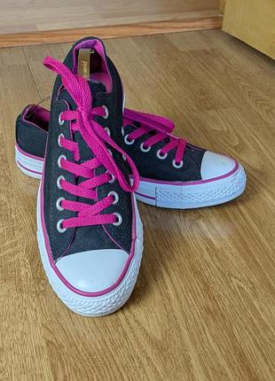 Кеды converse all star женские черные (оригинал)