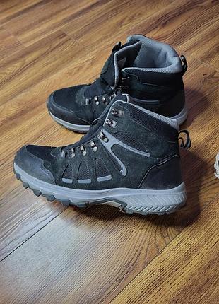 Чоловічі трекінгові черевики waterproof, натуральна замша, р. 43, устілка 28 см