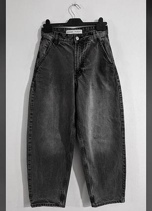 Джинси-баггі bershka denim jeans