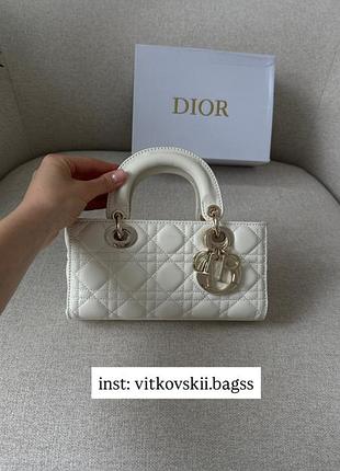 Сумочка lady d-joy small bag white🤍