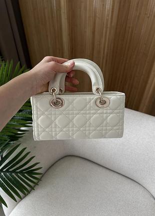 Сумочка lady d-joy small bag white🤍 2