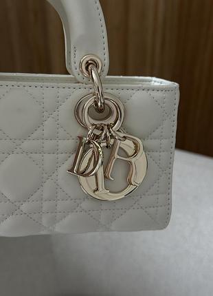 Сумочка lady d-joy small bag white🤍 6