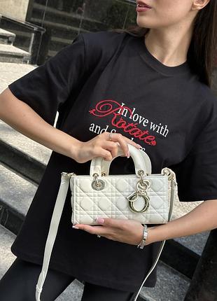 Сумочка lady d-joy small bag white🤍 8