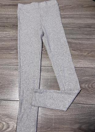 Котонові легінси лосини h&m xs розміру