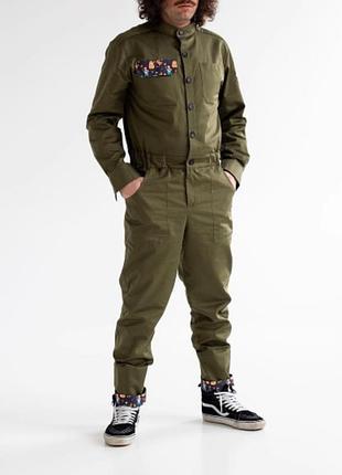 Мужской комбинезон what' sapiens / utility workwear / хаки xl