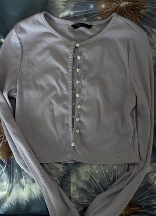 Жіночий кардиган shein лавандовий, розмір xs-s